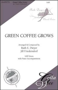 Green Coffee Grows SAB choral sheet music cover Thumbnail